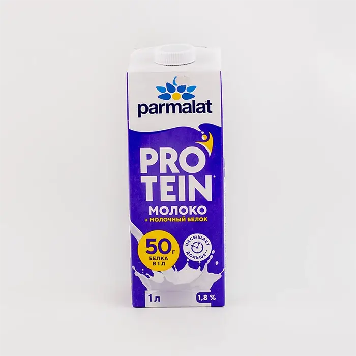 Молоко 1,8% безлактозное с протеином Parmalat Protein, 1 л