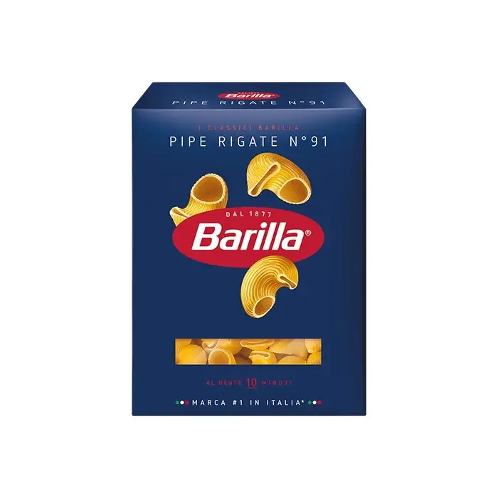 Макароны n. 91 Пипе Ригате Barilla, 450 г