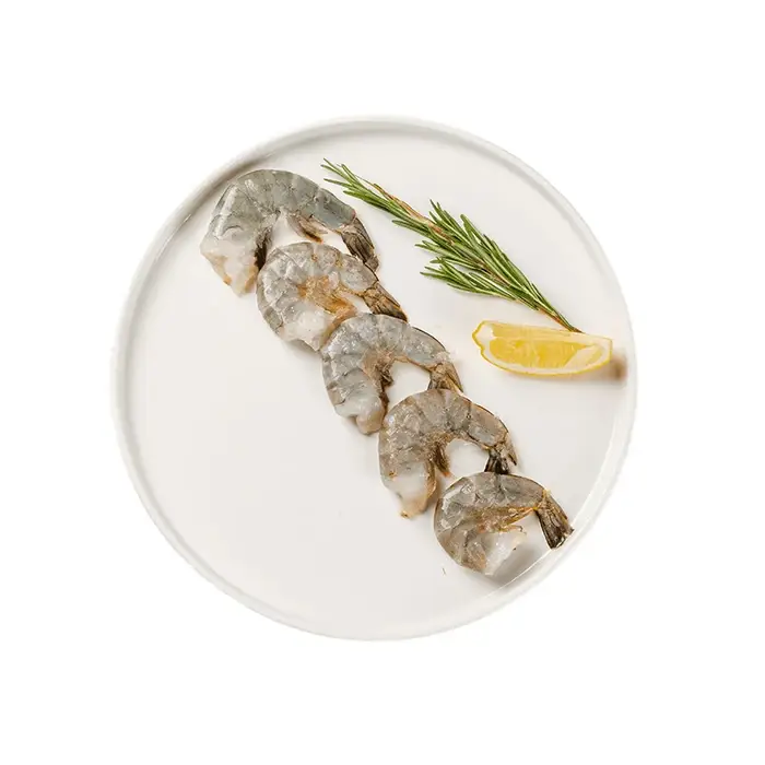 Креветки тигровые свежемороженные без головы 16/20, 1 кг