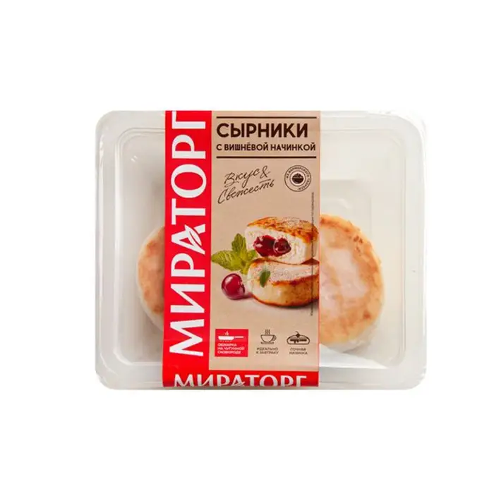 Сырники с вишневой начинкой, 280 г