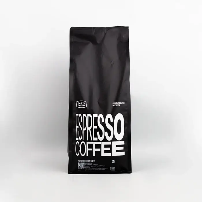 Кофе в зернах обжаренный, моносорт эспрессо Эфиопия Иргачефф Tasty Coffee, 1 кг