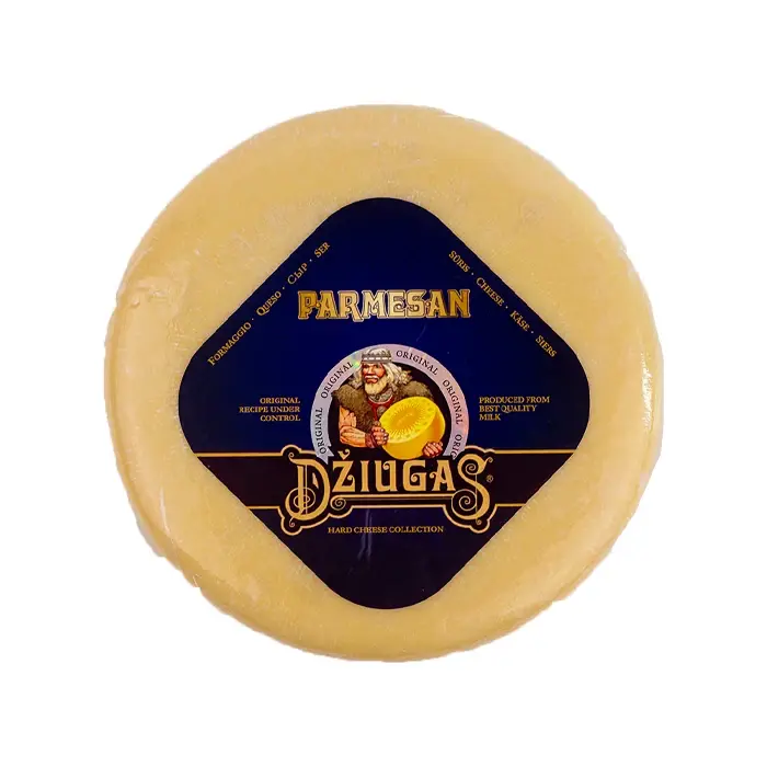 Сыр твердый Пармезан жир. 40% круг "Dziugas" 4,5 кг