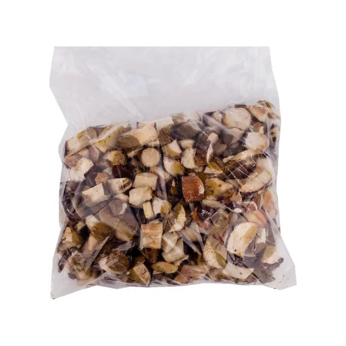 Грибы белые резаные, кубики, 2 кг