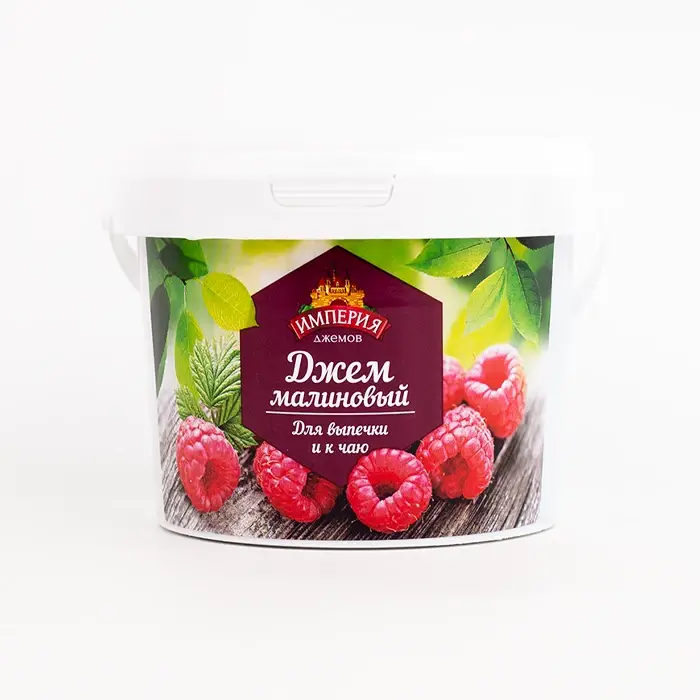 Джем с кусочками малиновый «Империя джемов», 1 кг