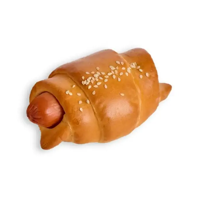 Сосиска в тесте «Мираторг», 40 шт. по 90 г