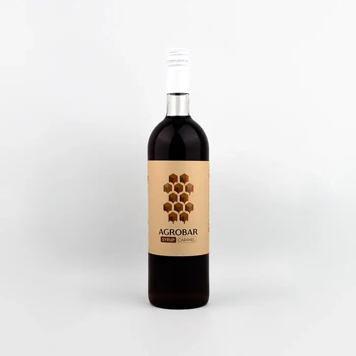 Сироп для барных коктейлей Карамель Agrobar, 1 л
