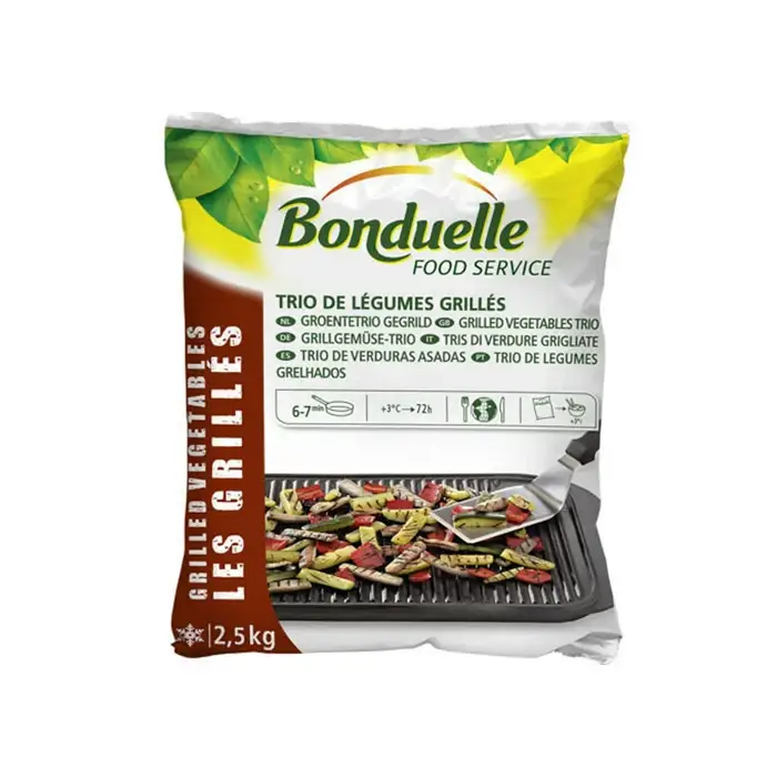 Смесь овощная для жарки Трио гриль "Бондюэль", 2,5 кг