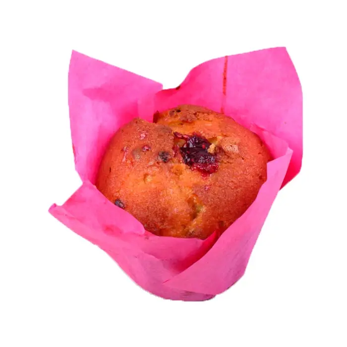 Маффин сливочный с малиной, 90 г
