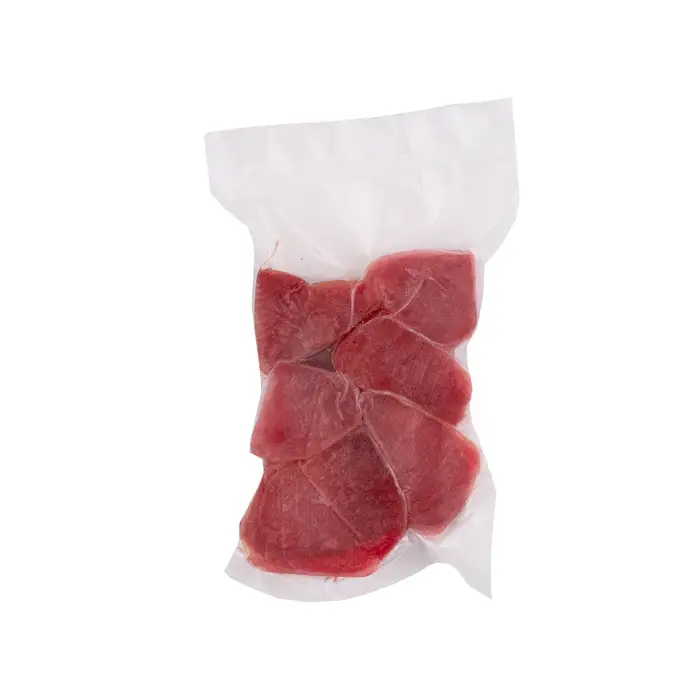 Филе тунца свежемороженое, кусочки 50–100 г, 500 г