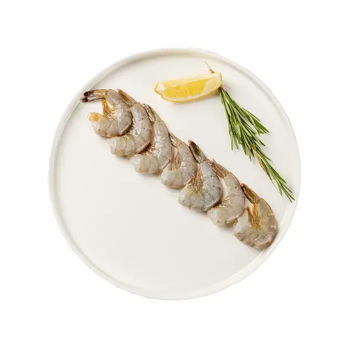 Креветки тигровые в панцире 21/25 блоком, 1,8 кг