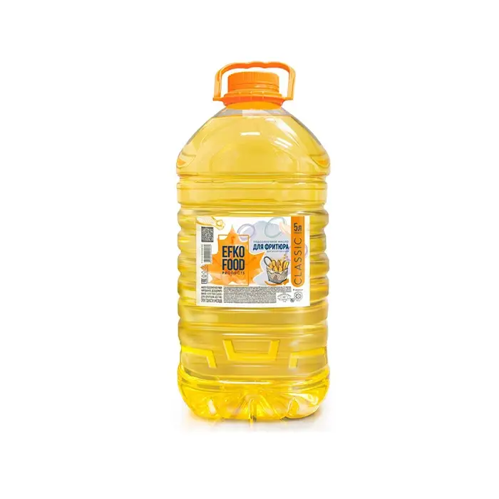 Масло подсолнечное фритюрное EFKO FOOD professional, 5 л