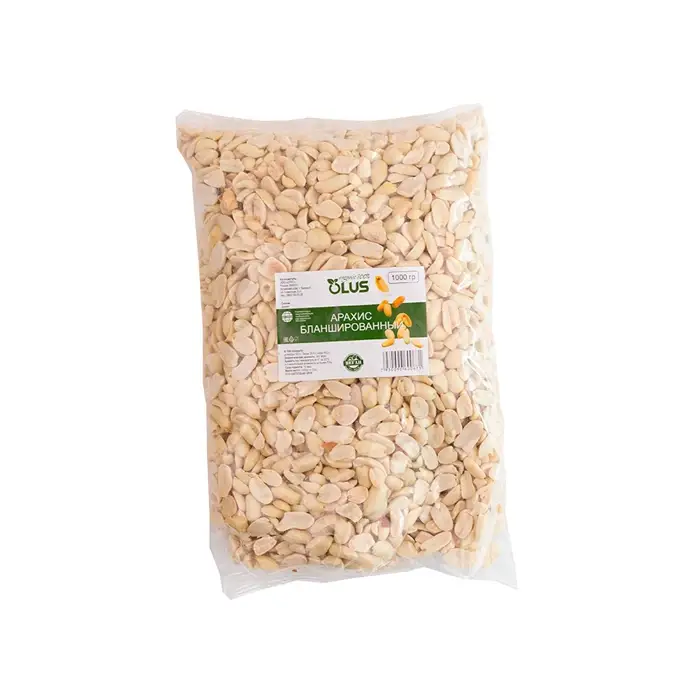 Арахис бланшированный Olus Organic, 1 кг