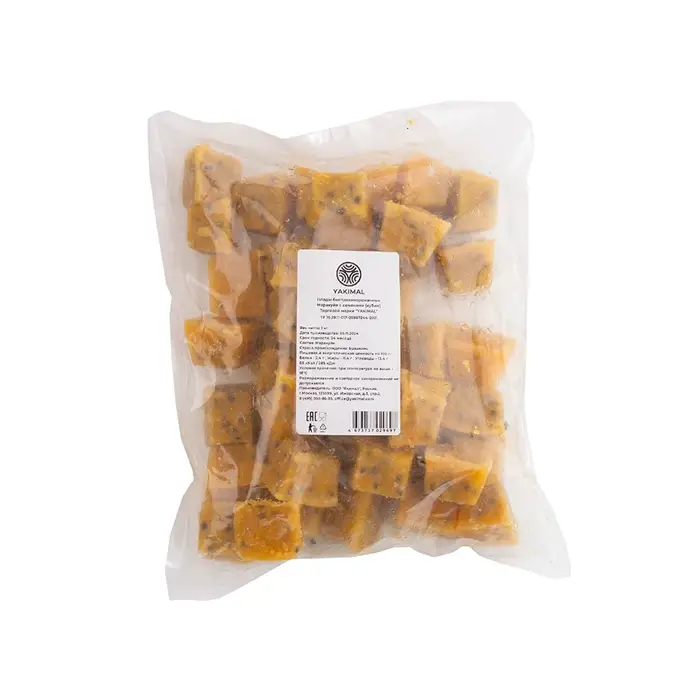 Маракуйя с семенами, кубик, 1 кг