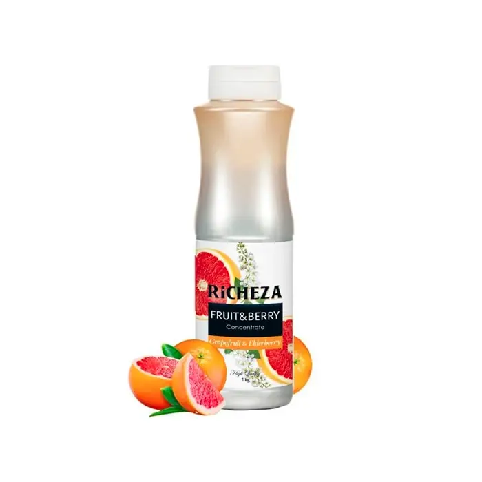 Концентрат Грейфрут-Бузина с мякотью RiCHEZA, 1 кг