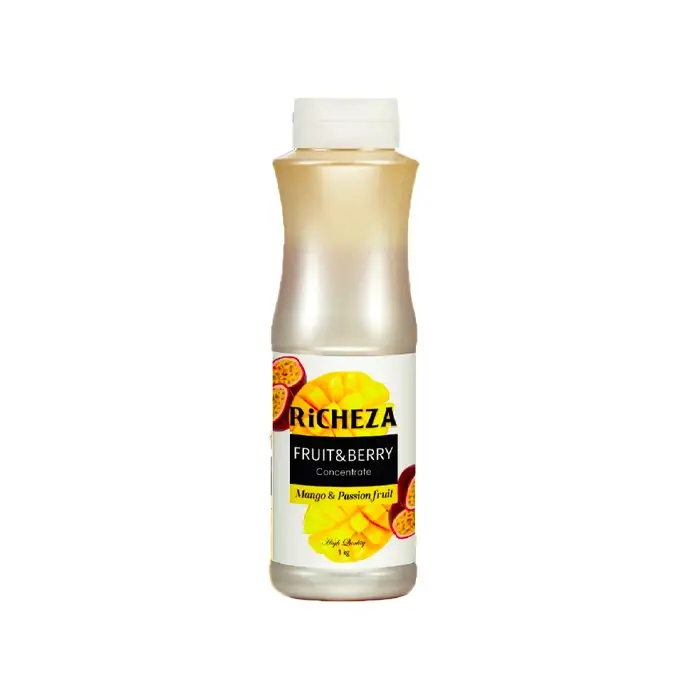 Концентрат Манго-маракуйя с мякотью "Richeza", 1 л