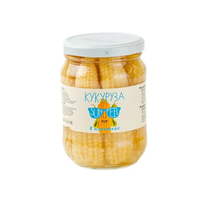 Кукуруза початки молодые, 370 мл