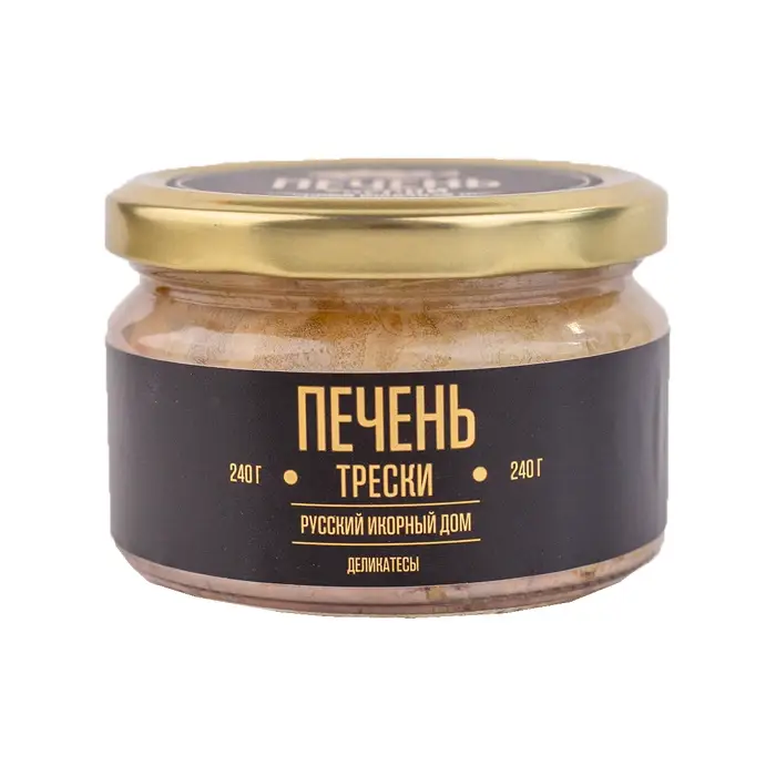 Печень трески "Русский Икорный Дом", 240 гр