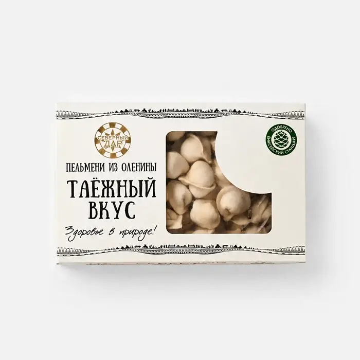 Пельмени из оленины Таежный вкус «Северный дар», 500 г