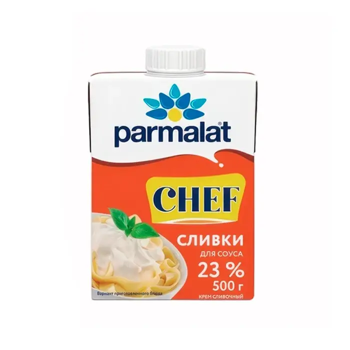 Крем сливочный (сливки для соуса) 23% Parmalat