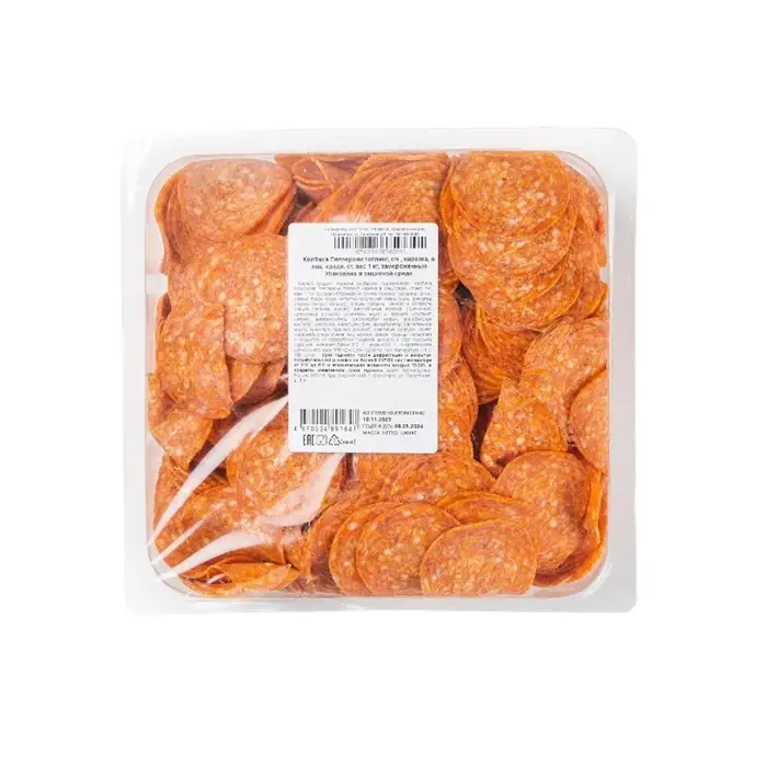 Колбаса сырокопченая Пепперони «Дымов», нарезка, 1 кг