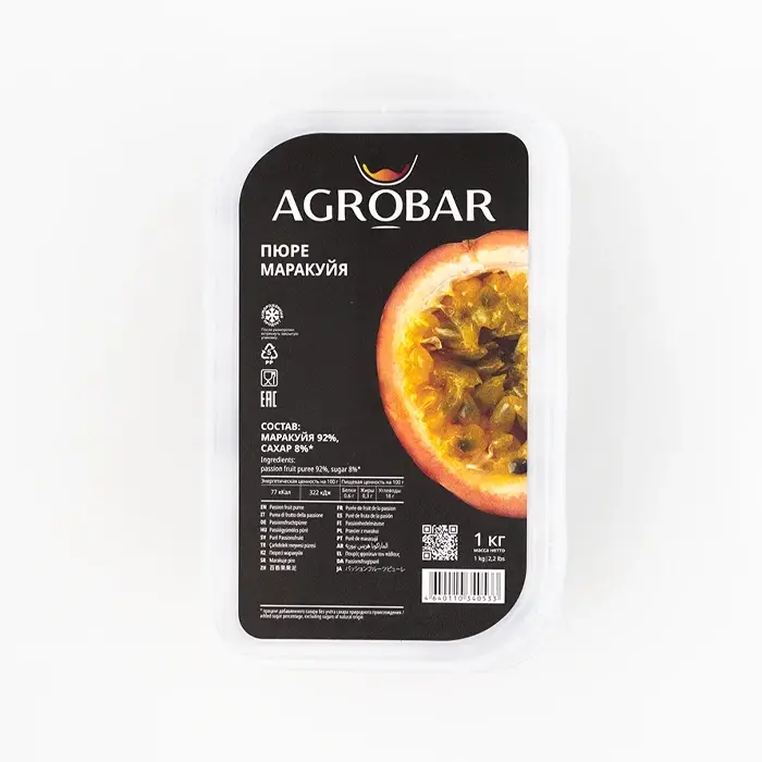 Пюре замороженное Маракуйя, 1 кг