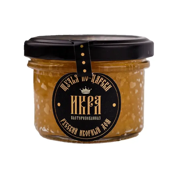 Икра щуки пастеризованная "По-Царски", 90 гр