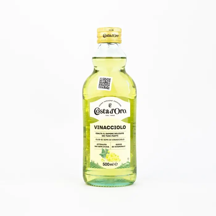 Масло виноградной косточки рафинированное «Коста Доро», 500 мл