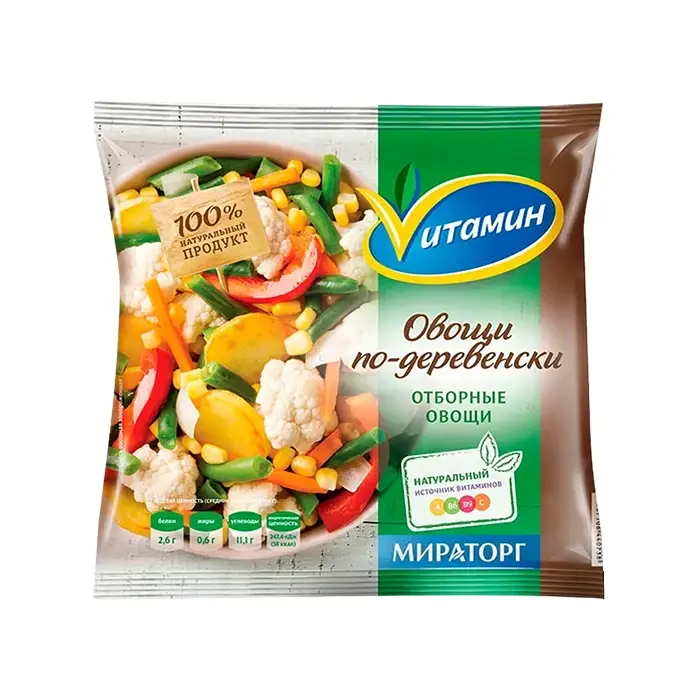 Смесь Овощи по-деревенски Витамин «Мираторг», 400 г