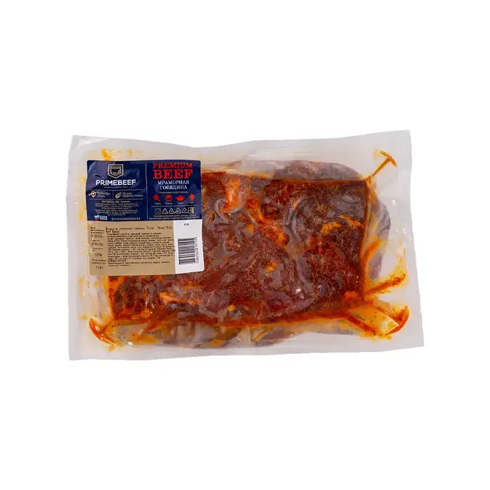 Шашлык из мраморной говядины Техас «Праймбиф», 2,1 кг