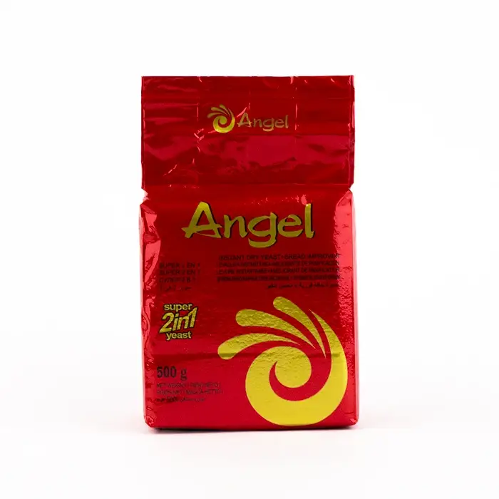 Дрожжи сухие инстантные красные 2в1 с улучшителем Angel Super, 500 г