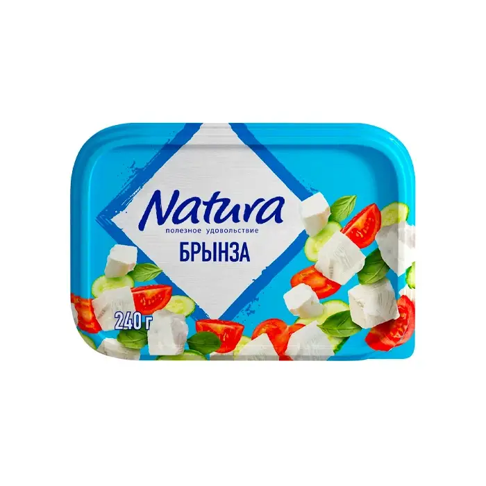 Сыр брынза жир. 45% "Natura", 240 г