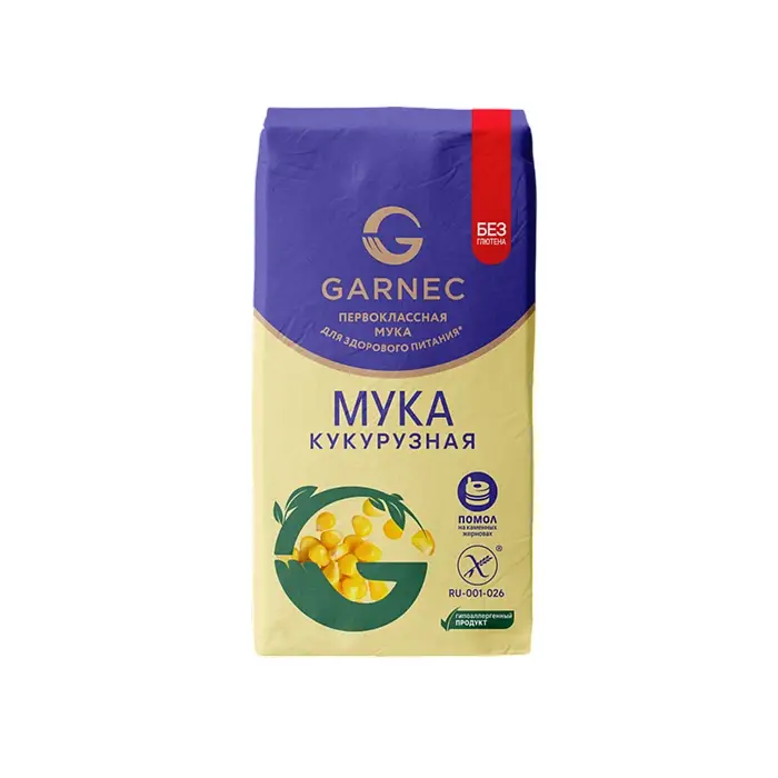 Мука кукурузная без глютена Garnec, 500г