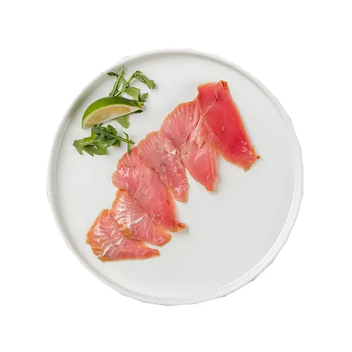 Подкопченое филе тунца, слайсы, 200 г