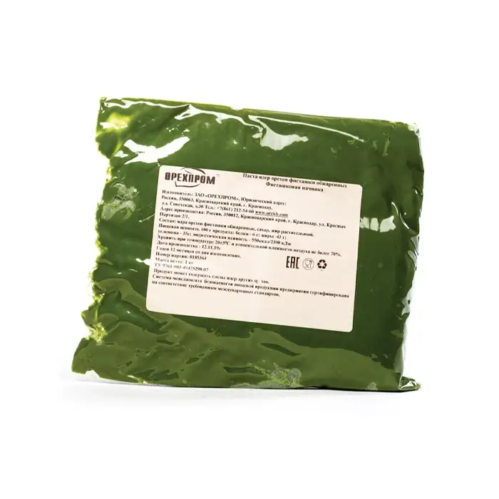 Фисташковая паста "Орехпром", 1 кг