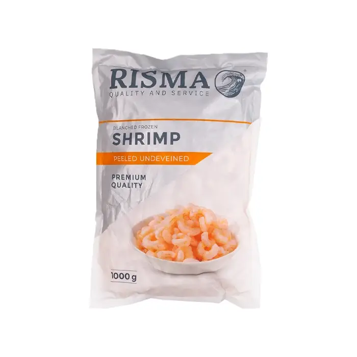 Креветки бланшированные очищенные 200/300, "Risma", 1 кг