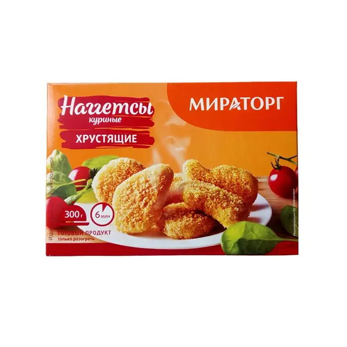 Наггетсы куриные хрустящие "Мираторг", 300 г