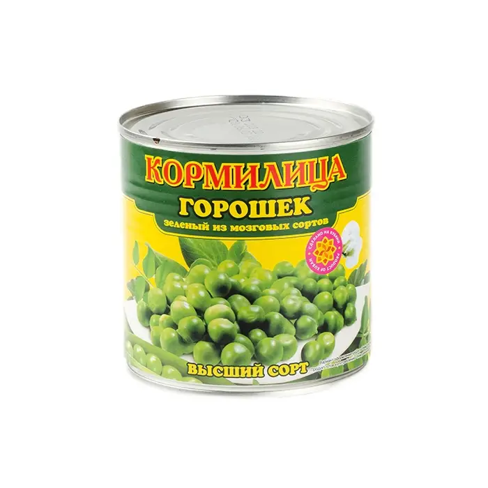 Горошек консервированный зеленый, 400 г