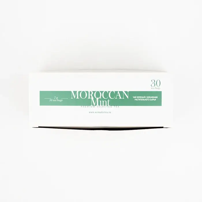 Чай зеленый Марокканская мята Morocan Mint Sigurd, 30 пакетиков по 2 гр