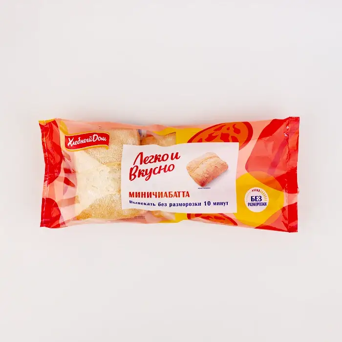 Чиабатта мини «Хлебный дом», 2 штуки, 200 г