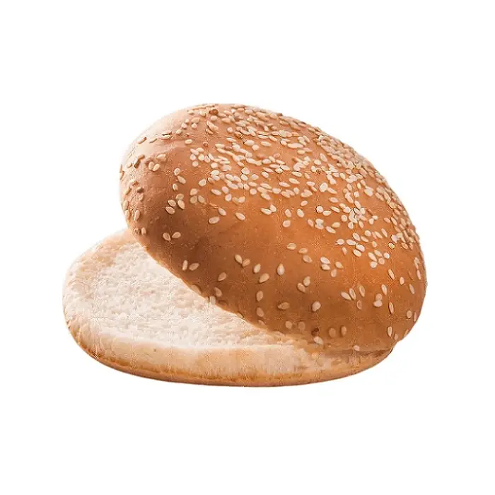 Булочка для гамбургера с кунжутом 125 мм «Колибри», 51 шт. по 80 г