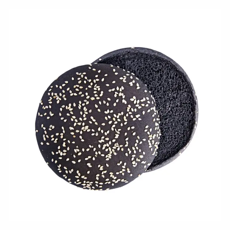 Булочка для гамбургера черная 125 мм "Bagerstat Rus" 89 гр 24 шт