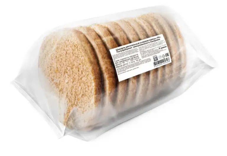 Шницель растительный замороженный со вкусом курицы Hi EFKO FOOD, 1,14 кг