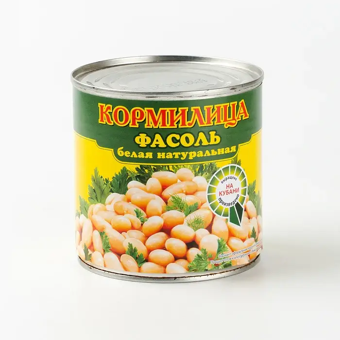 Фасоль белая консервированная "Кормилица" 425 мл