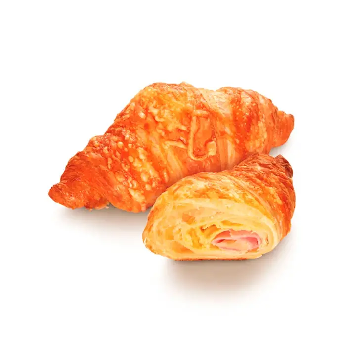 Круассан для выпекания с ветчиной и сыром «Десерт Фентези», 30 шт по 105 г