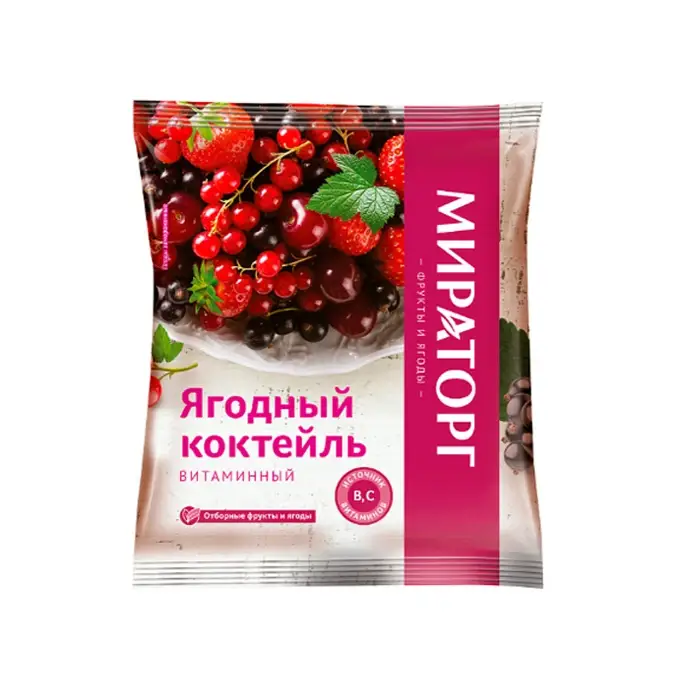 Ягодный коктейль свежемороженый Vитамин "Мираторг", 300 г