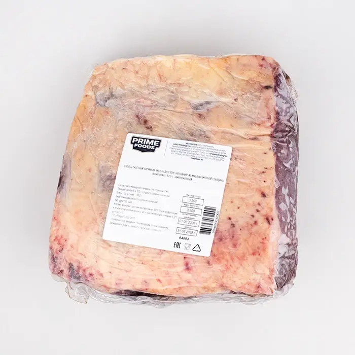 Говядина, наружная часть бедра для запекания Rump Rost 171 E "ПРАЙМФУДС", 2,5-3 кг