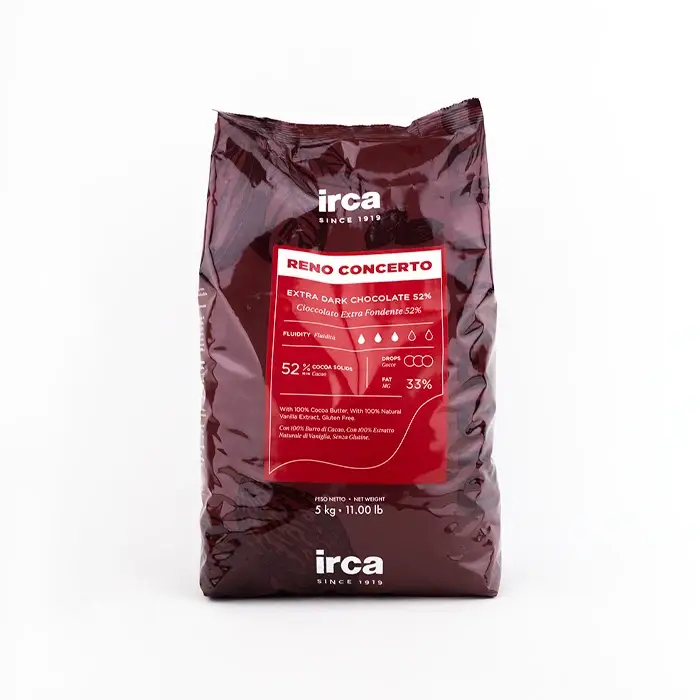 Шоколад Reno Concerto темный 52% диски, 5 кг