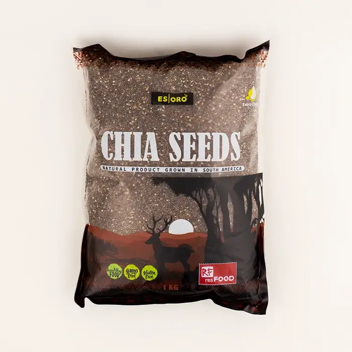 Чиа семена, зерно очищенное Esoro, 1 кг