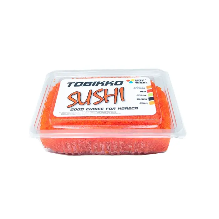 Икра летучей рыбы Тобико, оранжевая 500 г