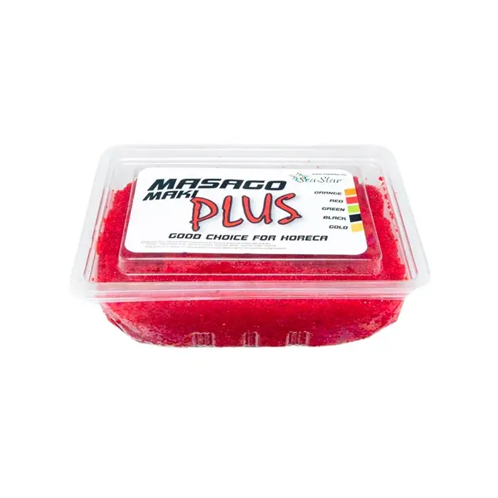 Икра мойвы "Масаго Маки Плюс" красная 500 г